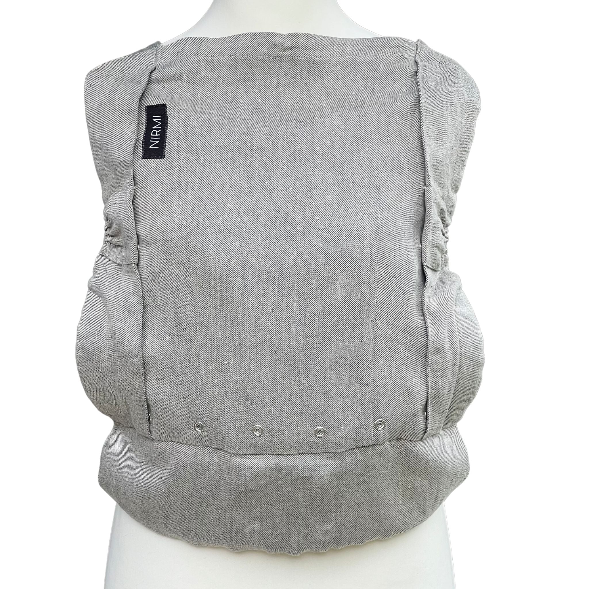 Babytrage NIRMI PURE aus Leinen & Wolle | ohne Impact Patch