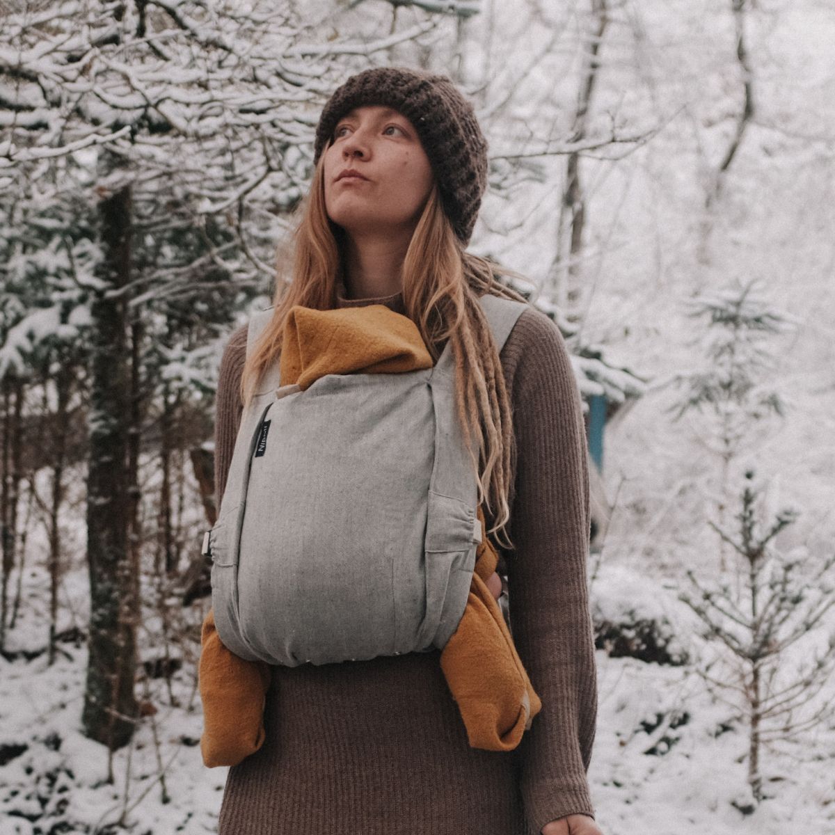 NIRMI bæresele i hør og uld | uden Impact Patch