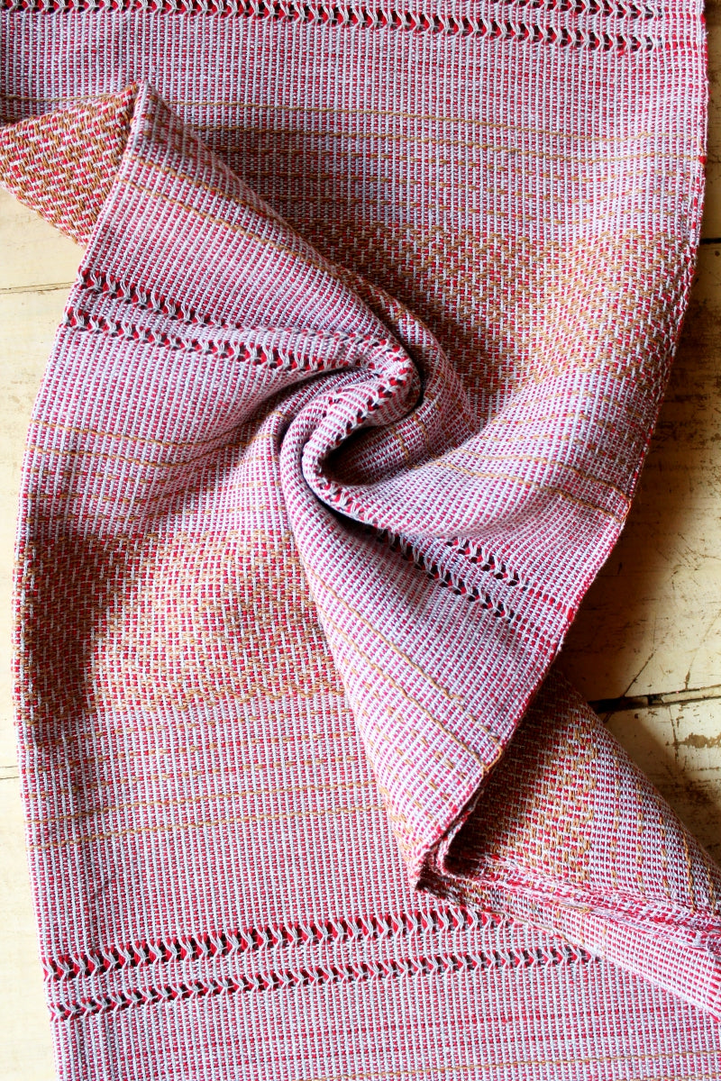 Rebozo "Petalo Gris"