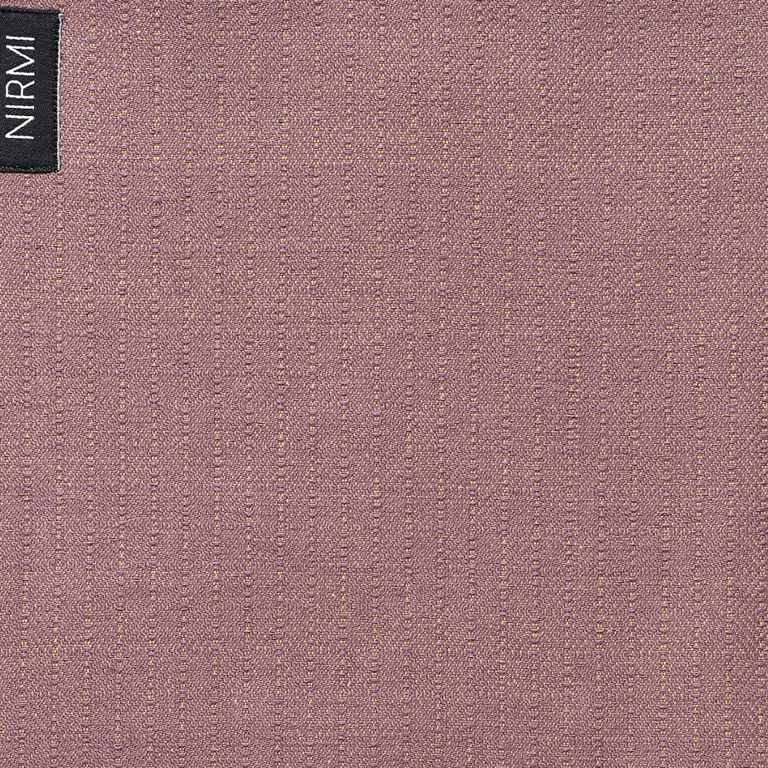 NIRMI Babytrage aus Leinen & Wolle, mit Patch Diamante Pflaume (Mexiko)