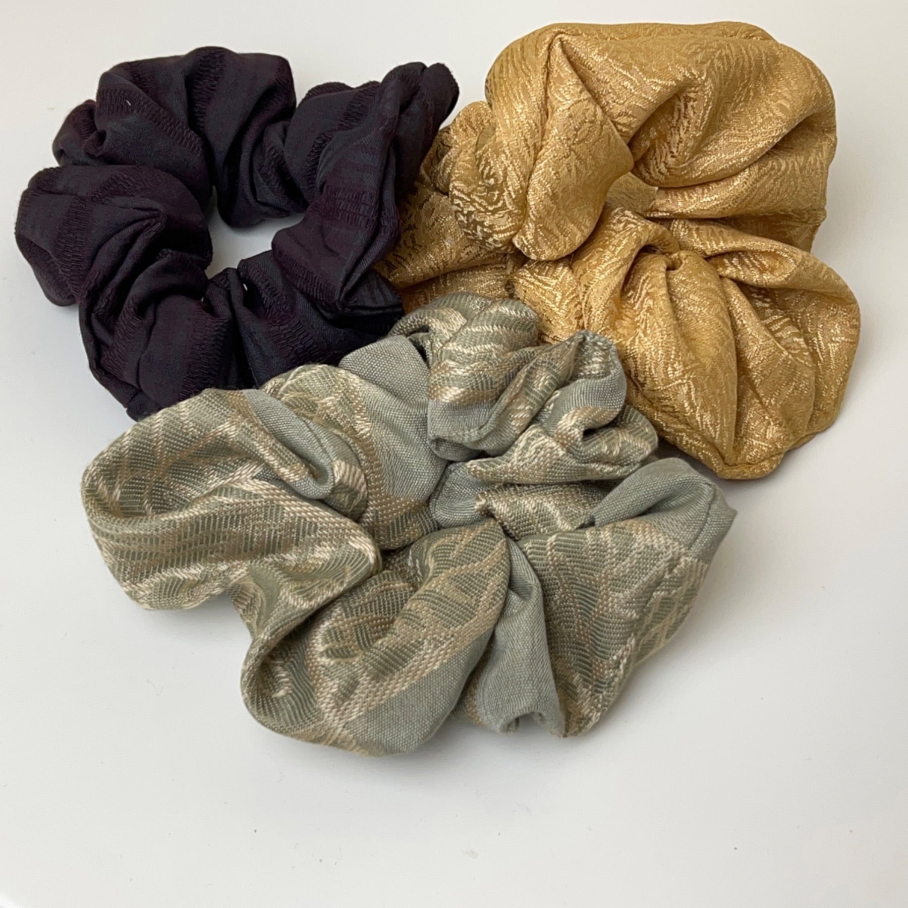 Upcycled scrunchie by ANKAA