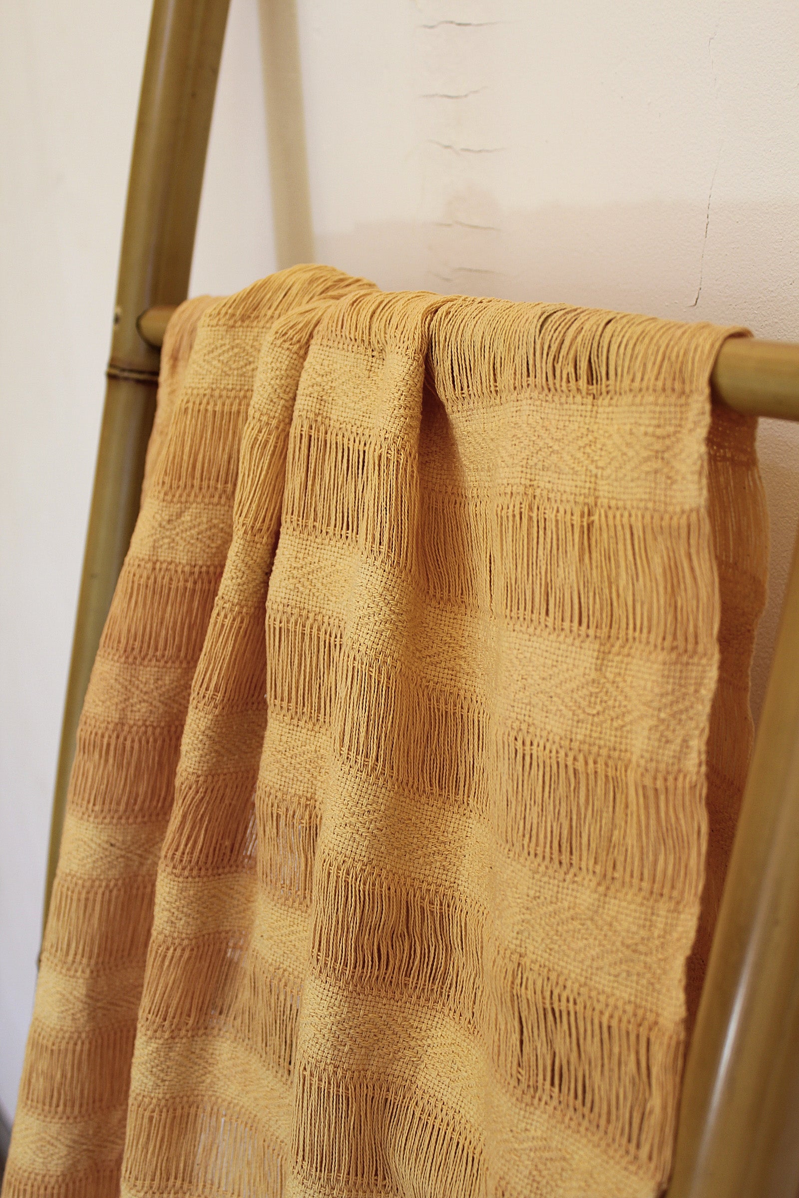 Frayed Rebozo Beige