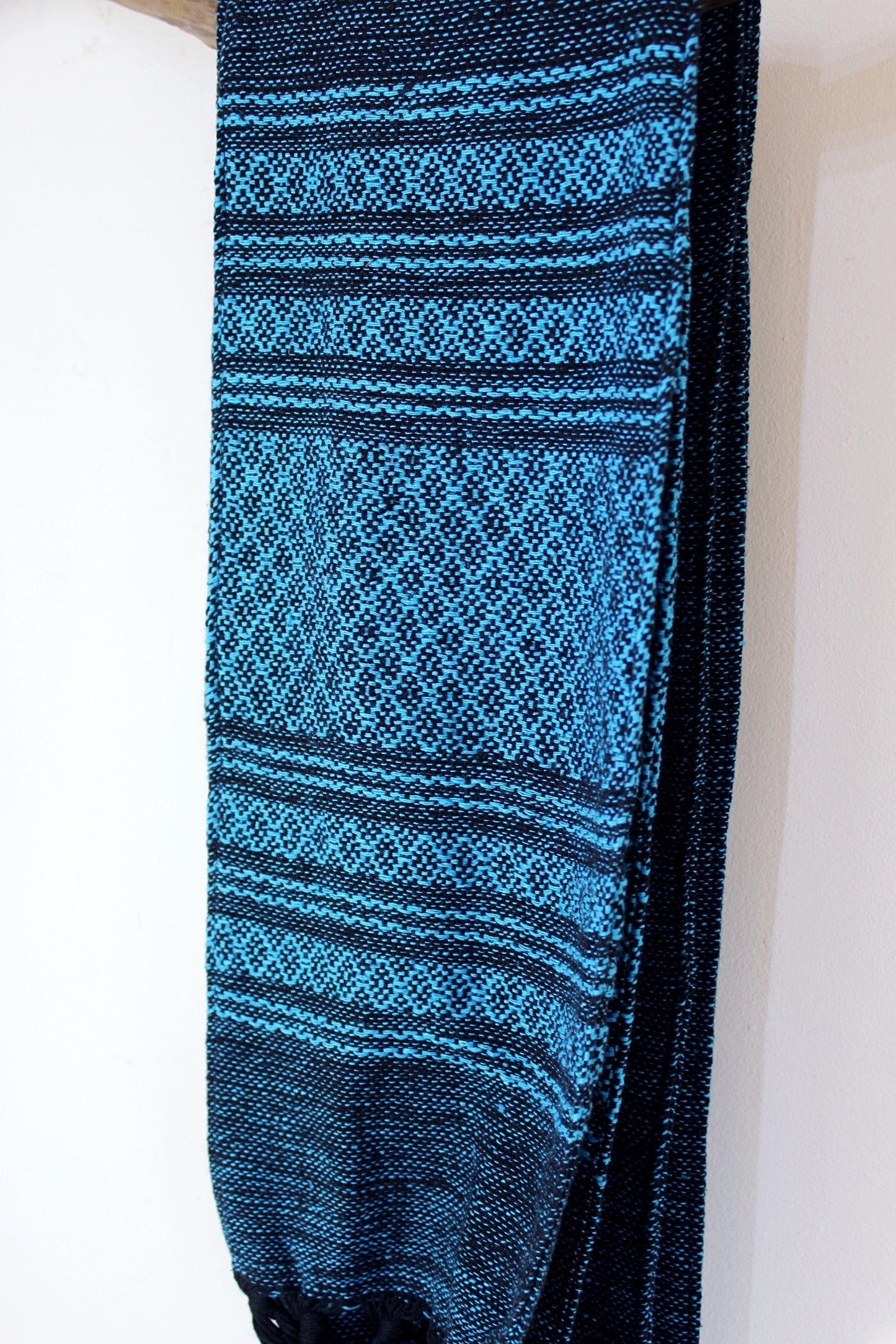 Mexikanische Light Faja "Cenote" stützender Bauchgürtel, Wärmegürtel handgewebt