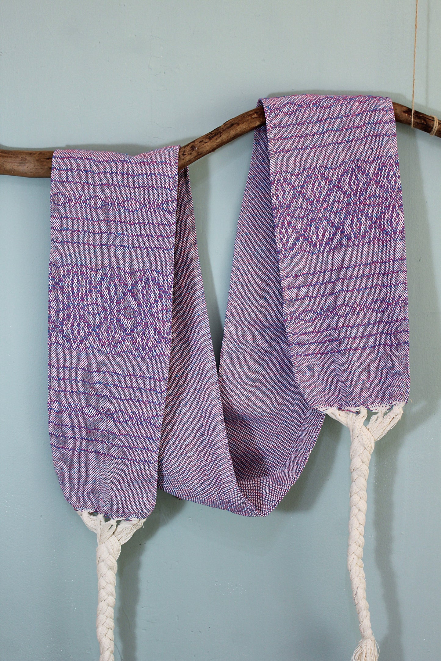 Mexicansk Faja »Intuition« mavebælte, graviditetsbælte, håndvævet varmebælte