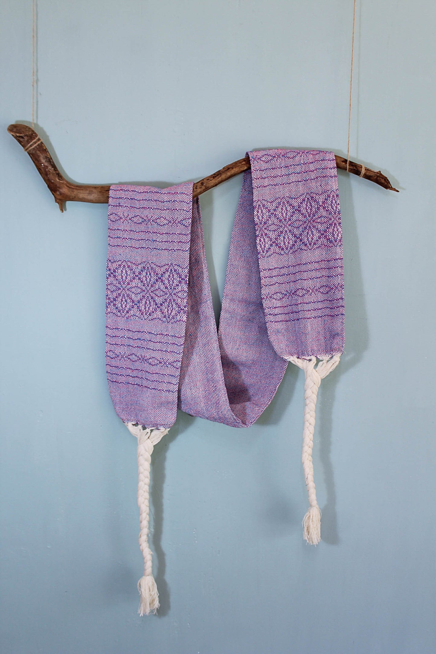 Mexicansk Faja »Intuition« mavebælte, graviditetsbælte, håndvævet varmebælte